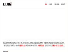 Tablet Screenshot of nmd.dk